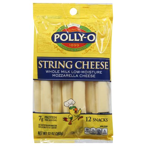 Save On Polly O Mozzarella String Cheese Ct Order Online Delivery