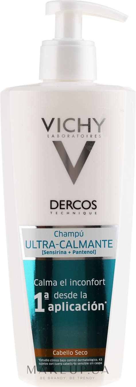 Vichy Dercos Ultra Soothing Dry Hair Shampoo - Успокаивающий шампунь ...