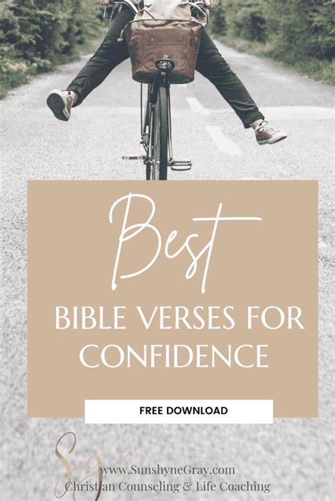 21 Bible Verses For Confidence And Self Esteem Christian Counseling