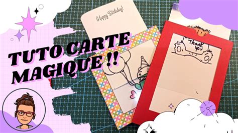 Tuto Carte Magique YouTube