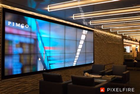 Pimco New York Lobby Video Wall