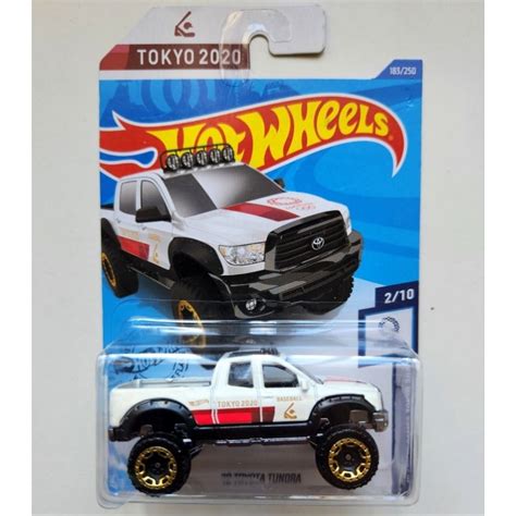 Hot Wheels 10 Toyota Tundra Tokyo 2020 White Shopee Malaysia