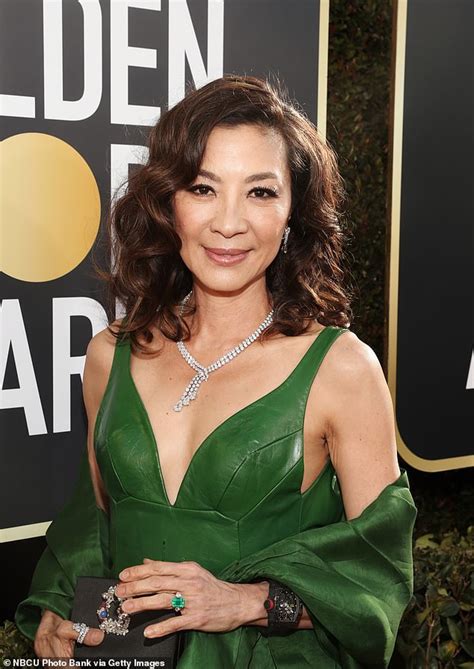 Constance Wu Takes The Golden Globes By Storm In Splendid Nude Ball Gown Daily Mail Online