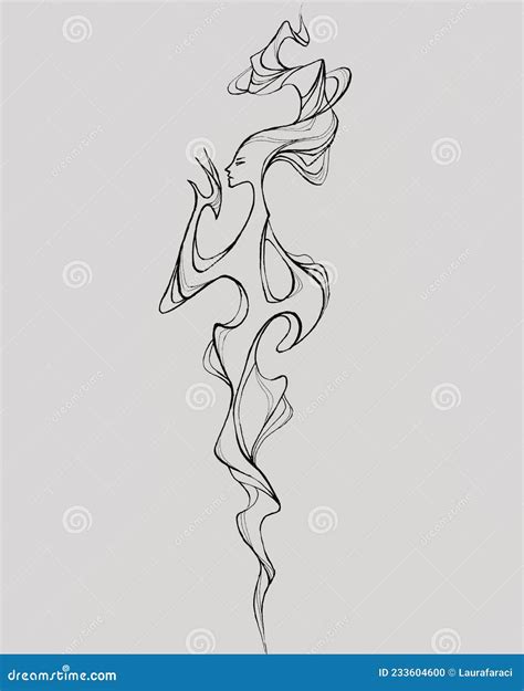 Wisp Stock Illustration Illustration Of Vortex Line 233604600