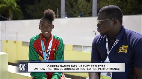 Guyana News Room Carifta Games Harvey Reflects On How The Travel