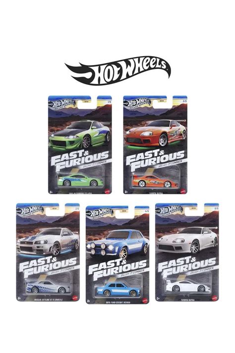 HOT WHEELS Silver Series Premium Fast And Furious Uzun Kart Brian O Conner li Set Fiyatı