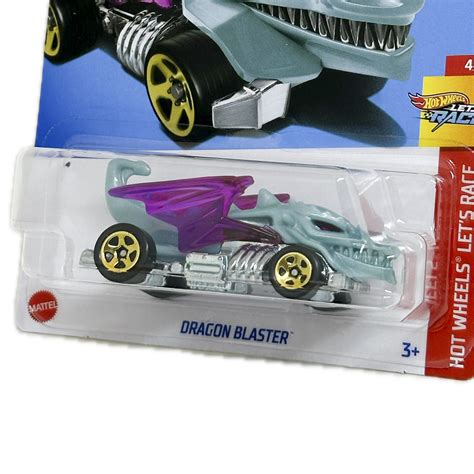 Hot Wheels Dragon Blaster Let S Race HTC10 Shopee Brasil