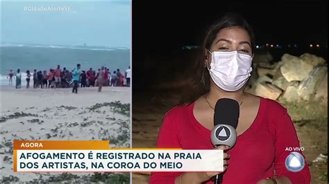 Homem Morre Afogado Na Praia Dos Artistas Localizado Na Coroa Do Meio