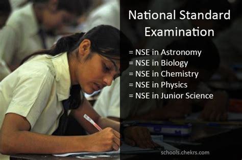 Nse National Standard Examination Nsea Nsep Nsec Nseb Nsejs