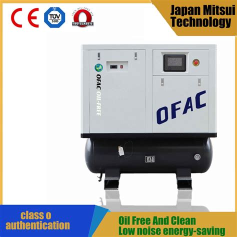 600cfm 700cfm 800cfm 90kw 110kw Rotary Oil Free Air Compressor 132kw