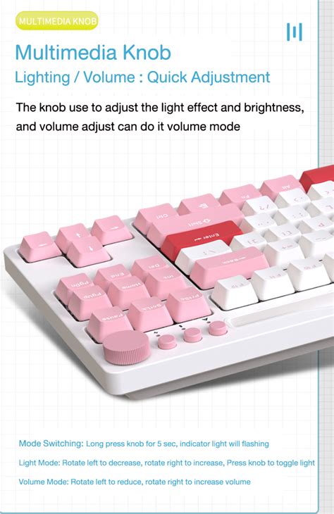 Royal Kludge H TKL Special U Socket Knob One Key Switching USB HUB Mode RGB Hot