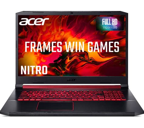 ACER Nitro 5 17.3" Gaming Laptop - Intel® Core™ i5, GTX 1650, 256 GB ...
