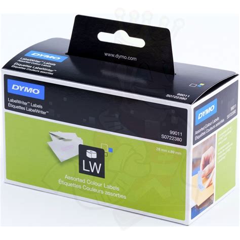 Dymo LabelWriter 99011 Colour Labels - Dymo Label Printers from The ...