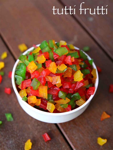 Tutti Frutti Recipe How To Make Tutti Frutti Tutty Fruity Recipe