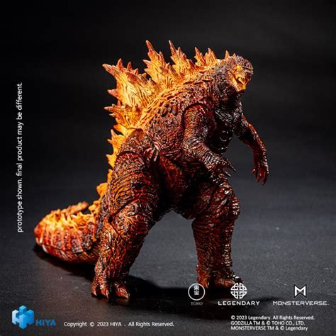 Godzilla King Of The Monsters Burning Godzilla Action Figure