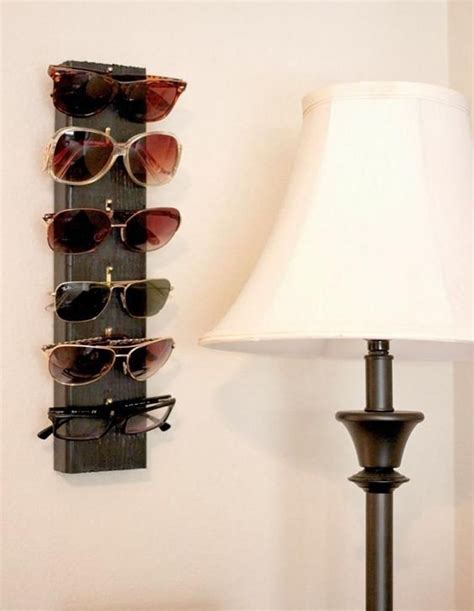 Wall Organizer Ideas For Sunglasses Etsy Sunglasses Storage Diy Diy Sunglasses Holder Diy