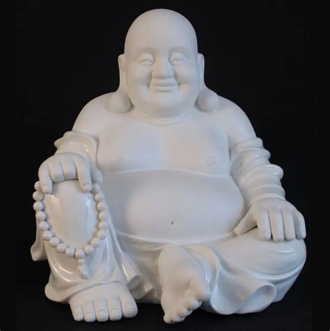 White Laughing Buddha Statue For Sale Buy Laughing Buddha Statue For