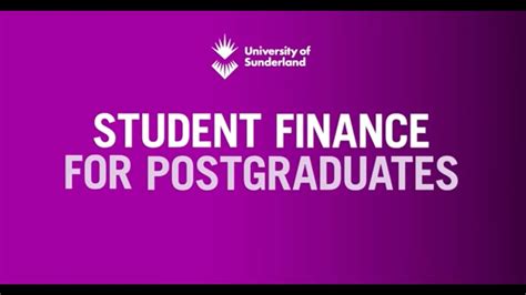 postgraduate student finance explained youtube