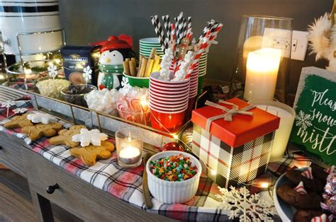 Hot Cocoa Bar Party And Free Printable The Windy City Dinner Fairy