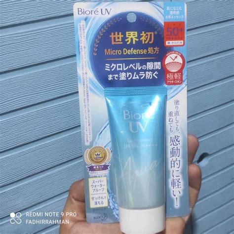 Promo Biore Uv Aqua Rich Watery Essence Spf50 Pa++++ 50G Diskon 23% di ...