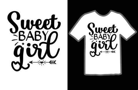 Baby Girl T Shirt Vector Art Icons And Graphics For Free Download