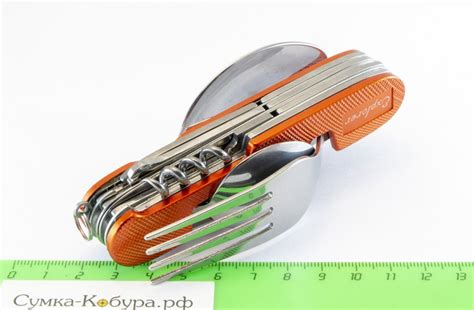 Нож-мультитул Explorer (с вилкой и ложкой) купить по цене 350 руб. в ...