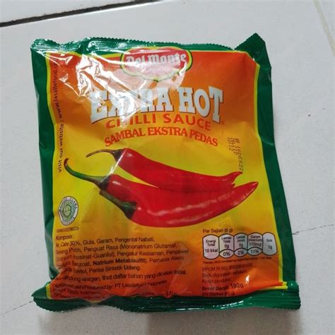 Jual Saus Sambal Extra Hot Delmonte Sachet Pcs Isi Gram Shopee Indonesia