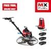 Milwaukee Mx Fuel Lithium Ion Cordless In Walk Behind Trowel Kit