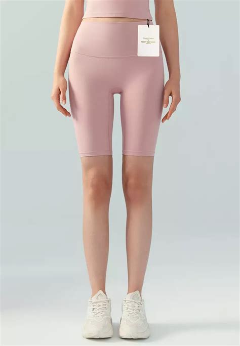 Buy Happy Fridays Nude Sports Tight Shorts No Front Crotch Line Dsg Dss Online Zalora