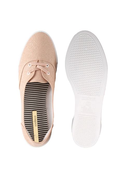 Slip On T Nis Moleca Glitter Nude Compre Agora Dafiti Brasil