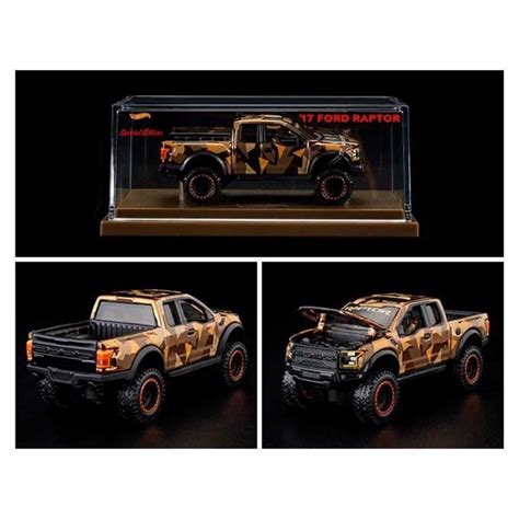 Hot Wheels Ford F Raptor Gold Camouflage Rlc Sealed Box Shopee Malaysia