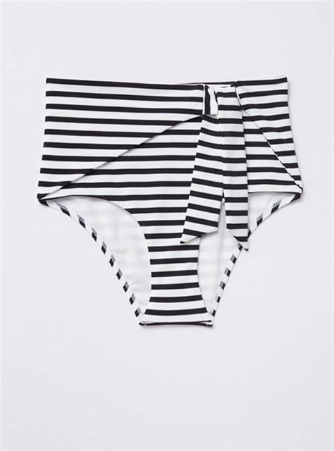 Bottom De Bikini Sfera Alta Rayas