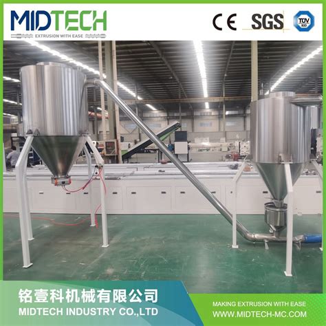 Pe Wood Pelletizer Machinery Hot Cutting Pvc Transparent Pellet Extruder Pelletizer Pellets