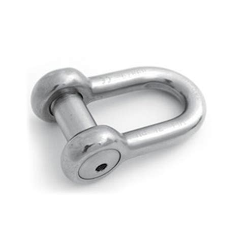 Petersen Stainless Rigging High Tensile Stainless Steel D Shackle Type