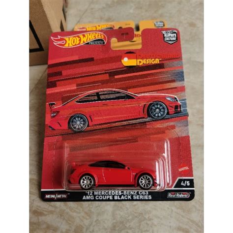 Jual Hot Wheels 12 Mercedes Benz C63 AMG Coupe Black Series Deutschland Design Red 2022 Shopee