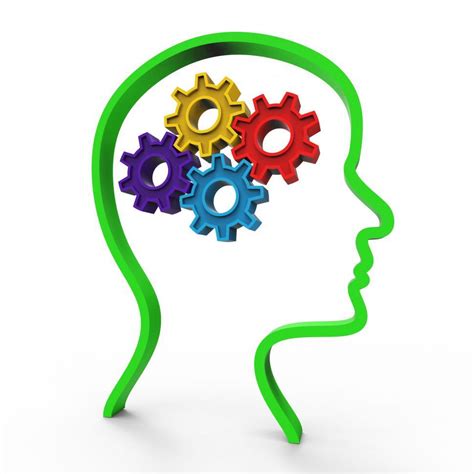 stock photo   brain represents  thinking