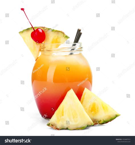 Jar Sex On Beach Cocktail Against Stock Photo Shutterstock