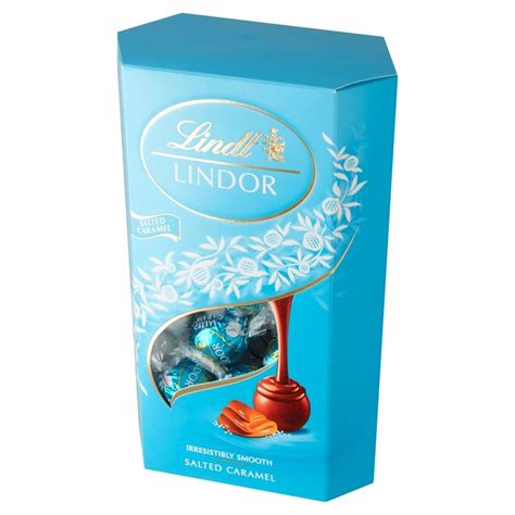 Lindt Lindor Salted Caramel Praliny Z Czekolady Mlecznej G Zakupy