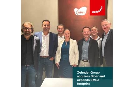 Siber Se Une A Zehnder Group Para Potenciar La Innovaci N En Soluciones