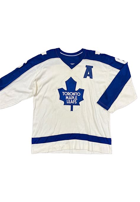 Lot Detail Early 1970s Ron Ellis Toronto Maple Leafs Game Used Jersey