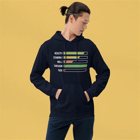 Gaming HUD Health Stamina Will Sarcasm Fuck Bars Custom Etsy