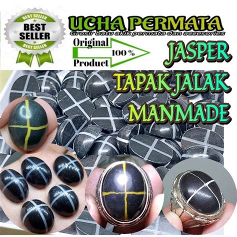 Jual Batu Cincin Batu Akik Tapak Jalak Hitam Garis Kuning Dan Putih