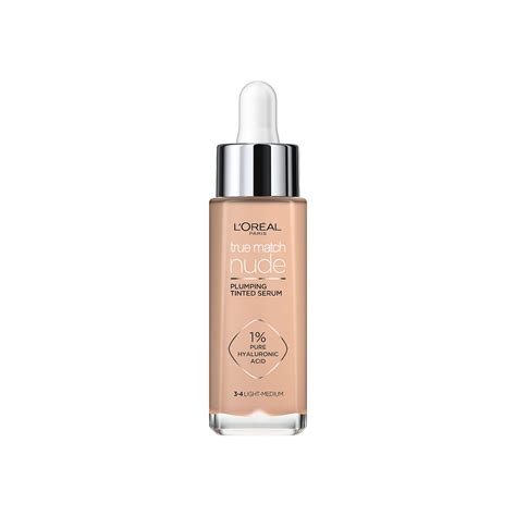 K B True Match Nude Plumping Tinted Serum Light Medium Fra L Or Al Paris Matas