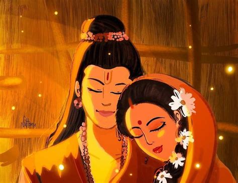 Lord Ram & Sita #JaiShriRam #जय_श्रीराम | Lord rama images, Ram sita ...