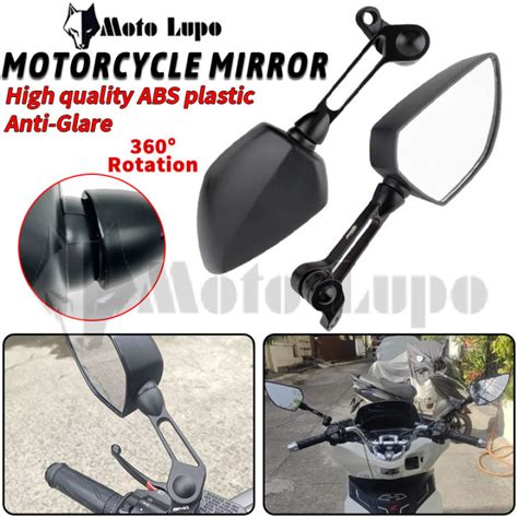 Moto Lupo Ducati Side Mirror Universal For Nmax Aerox Click Non Graded