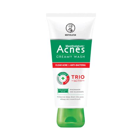 Acnes Creamy Wash Kem Rửa Mặt Ngừa Mụn Acnes kem trị mụn và ngăn