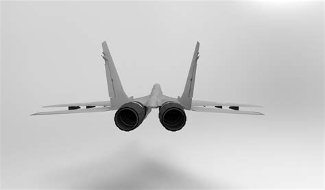 Mig 35 Fighter 3d Model Cgtrader