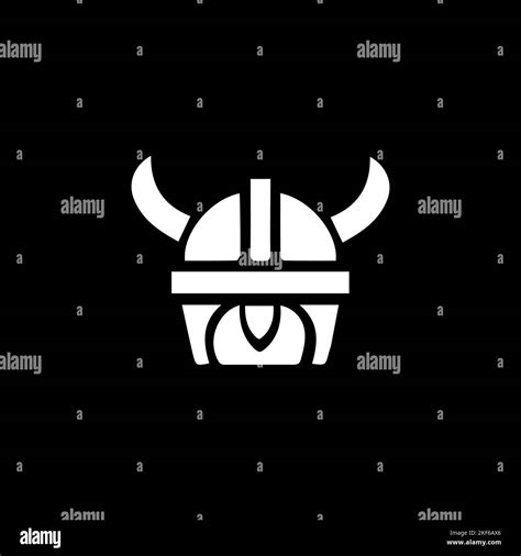 Helmet Viking Logo Template Viking Character Head Helmet An Icon Logo