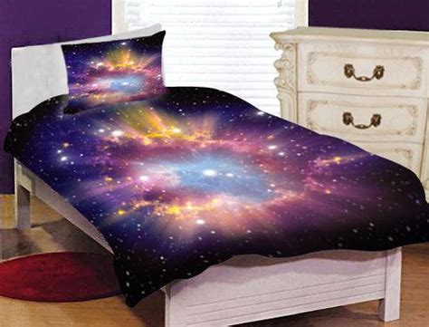 Galaxy Quilt Cover Galaxy Duvet Galaxy Sheets Space By Tbedding Outer