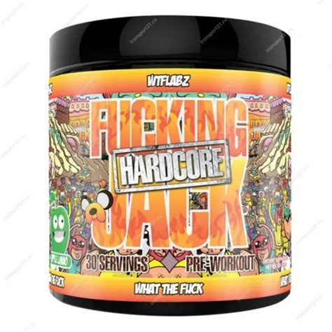 WTF LABZ F Jack Hardcore Предтренировочный комплекс Зеленое яблоко купить на OZON по низкой